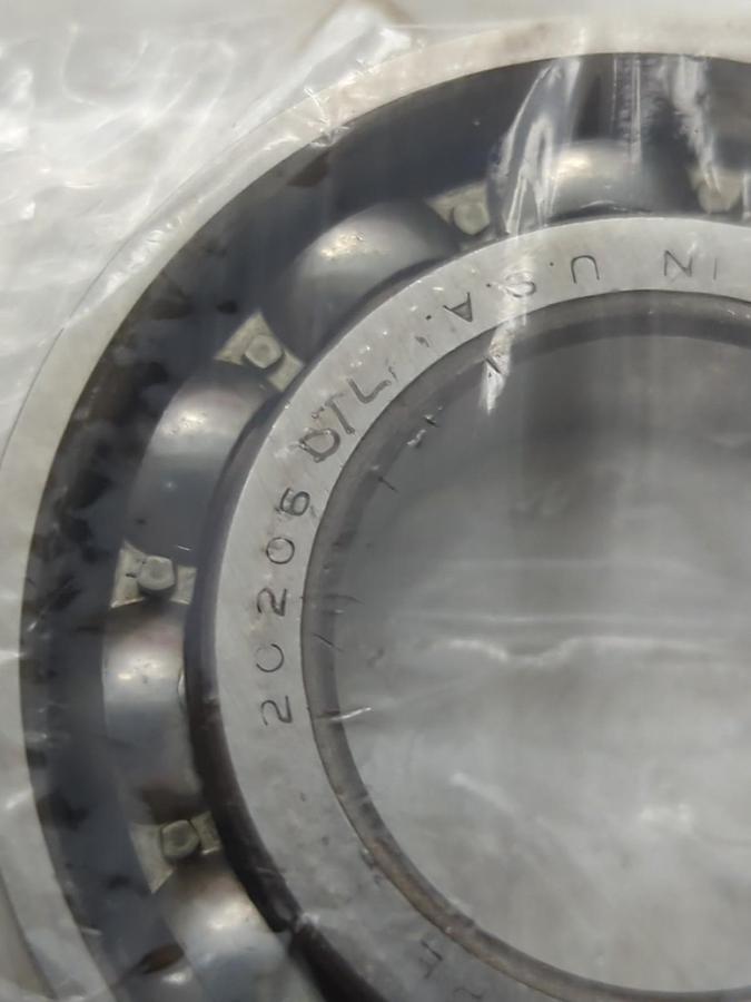 Used NEW DEPARTURE,6206 DTL,DEEP GROOVE BALL BEARING PRE-OWNED