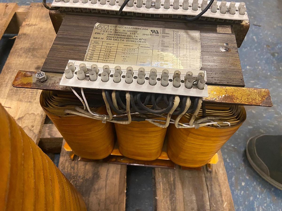 Used Marelco,M-10822S,7.5kVA Transformer 44A724699.004