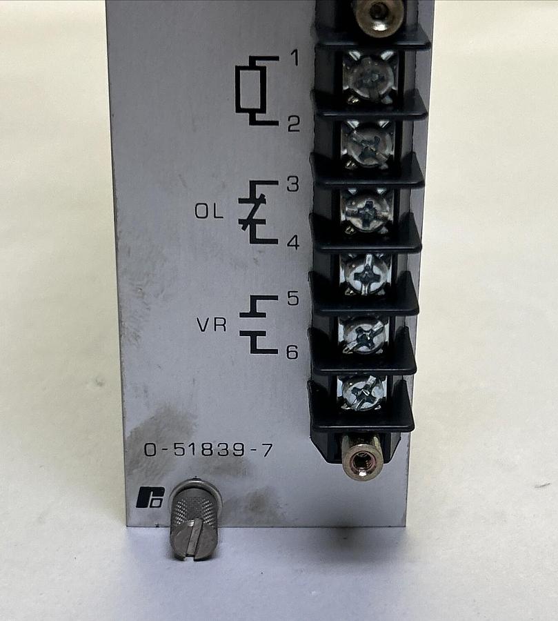 Used RELIANCE,0-51839-7,PRINTED CIRCUIT BOARD