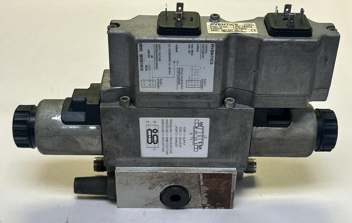 Used AVENTICS,5610214510,PNEUMATIC REGULATOR VALVE