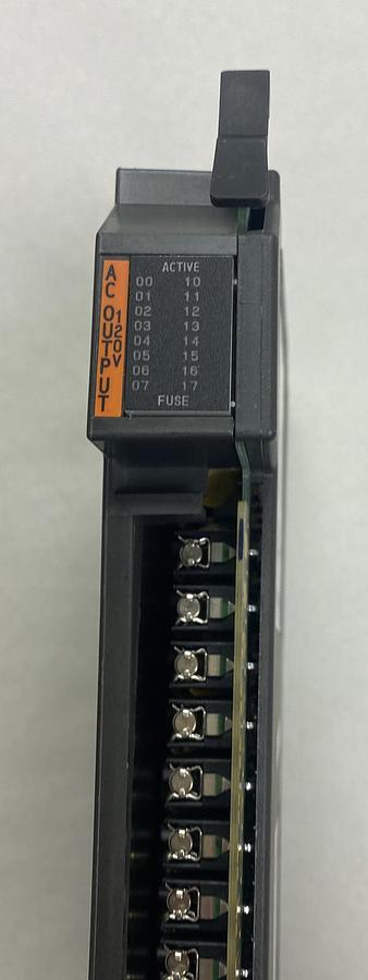 Used ALLEN BRADLEY,1771-OD16,SER B ISOLATED 120 VAC AC OUTPUT MODULE