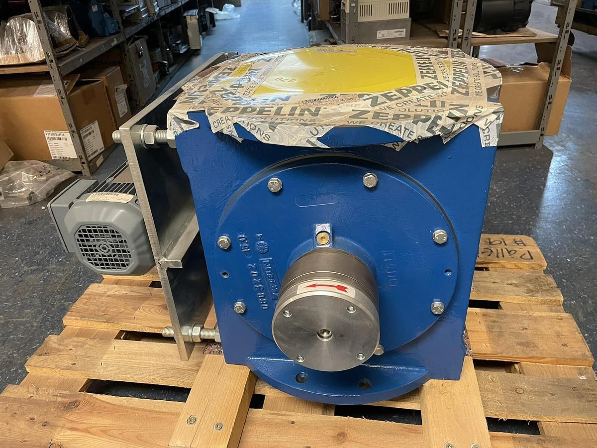 Used ZEPPELIN,A1 320/21.6 GC-II,ROTARY DISCHARGE FEEDER VALVE