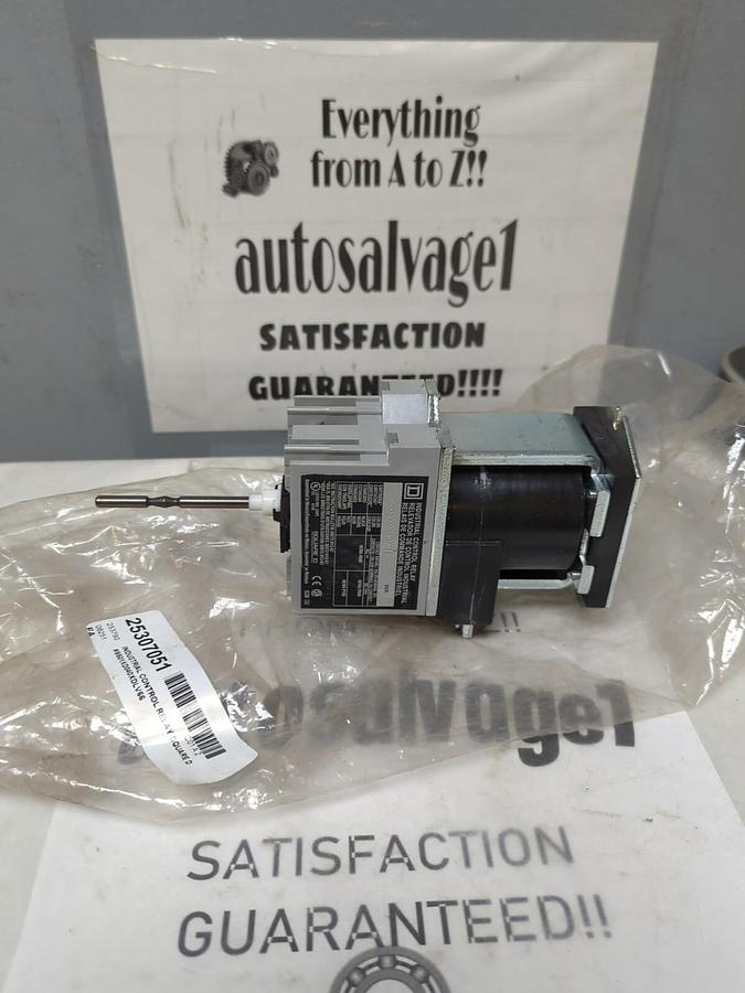 SQUARE D,8501XD040XDLV66,SERIES B INDUSTRIAL CONTROL RELAY NOS
