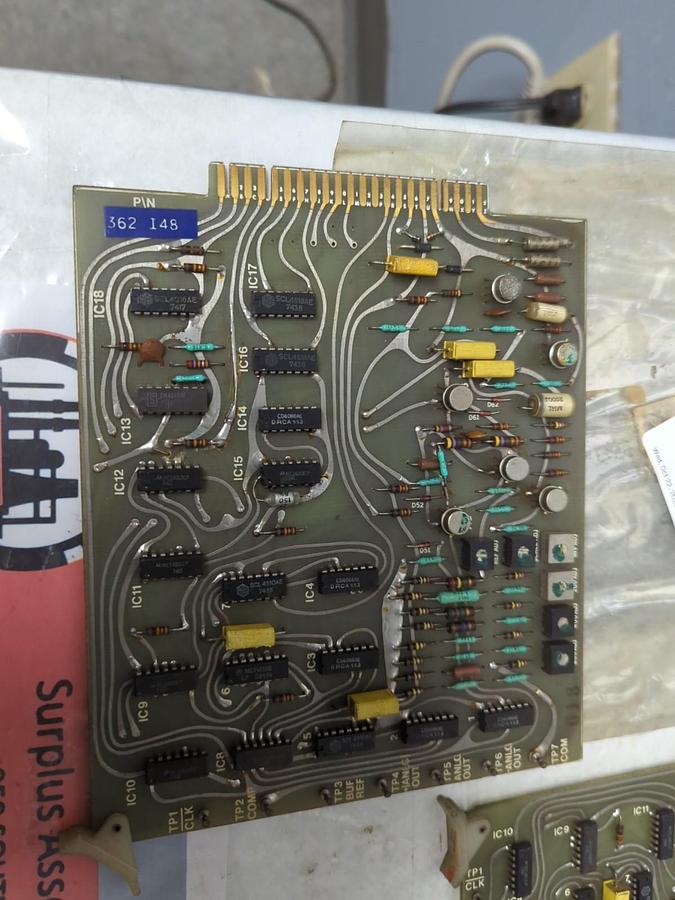 Used CIRCUIT BOARD,362-148,CIRCUIT BOARD LOT OF 2 PRE-OWNED