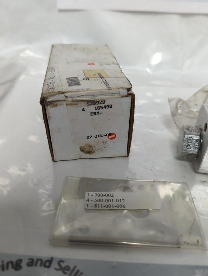 SUN HYDRAULICS,EBY-OF85-A2,HYDRAULIC VALVE MAINIFOLD ASSEMBLY NOS