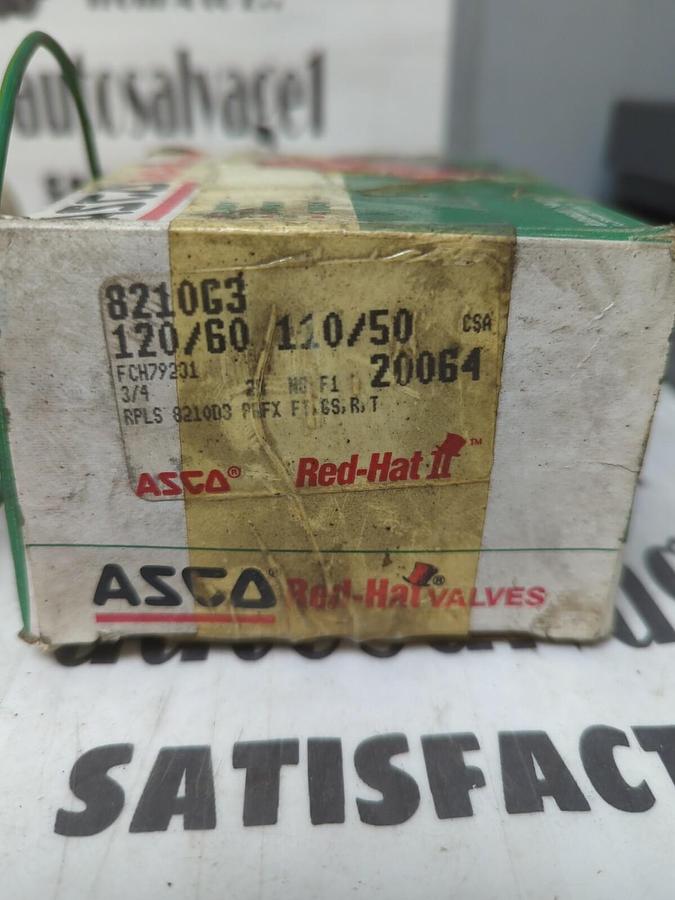 ASCO,8210G3,SOLENOID VALVE NOS