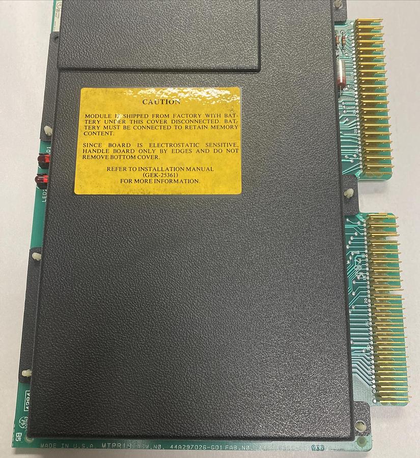 Used General Electric,IC600CB508A,1K Registry Memory Board