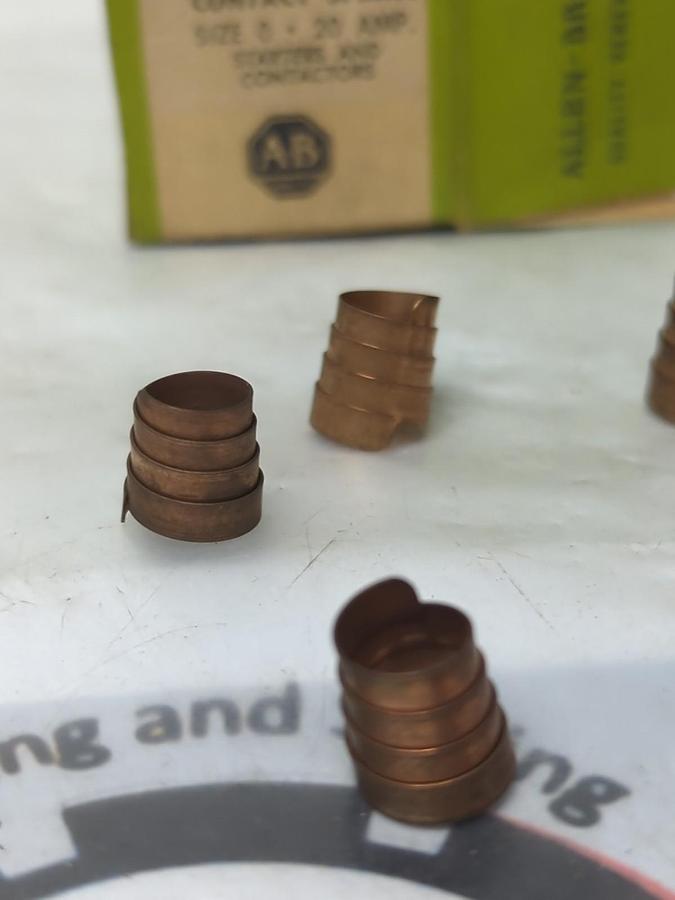 ALLEN BRADLEY,B7616,CONTACT SPRING FOR SIZE 0 20 AMP LOT OF 10 NOS