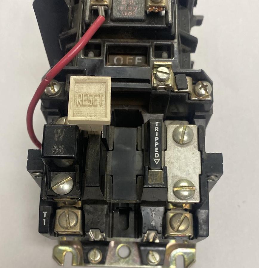 Used ALLEN BRADLEY,509-BOXD-9,STARTER 27A 600V