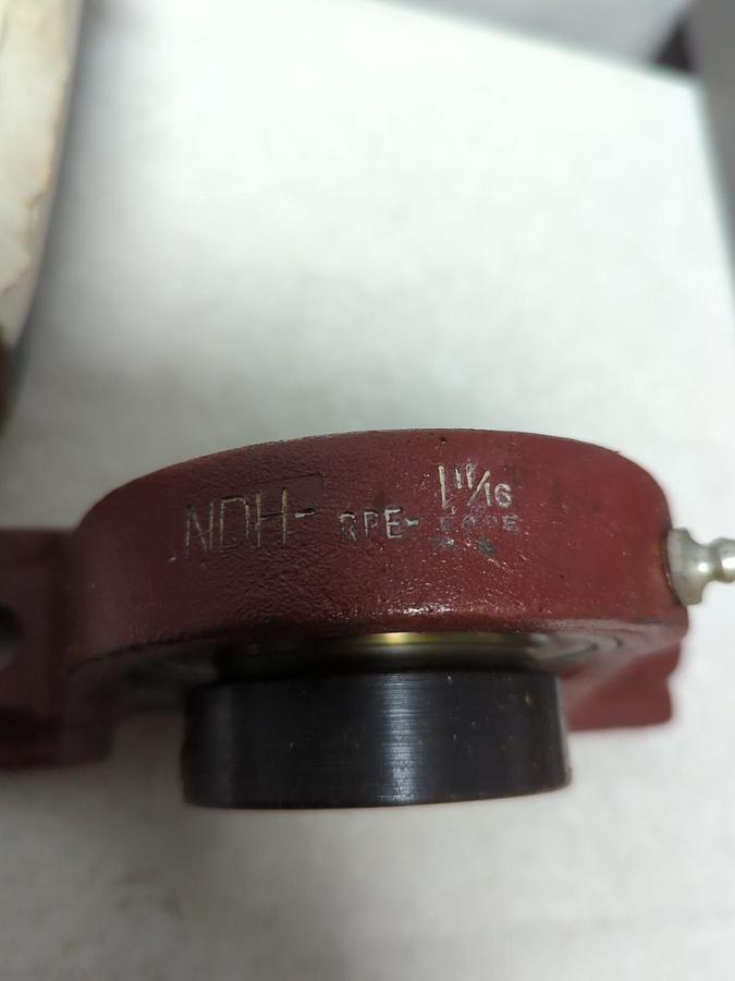 NDH DELCO,RPE-1-11/16,PILLOW BLOCK BEARING 1-11/16 INCH BORE NOS