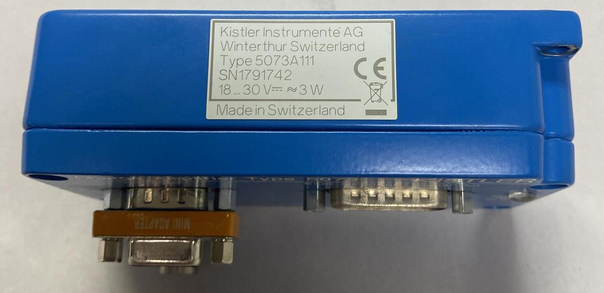 Used KISTLER INSTRUMENT,5073A111,ANALOGUE CHARGE AMPLIFIER