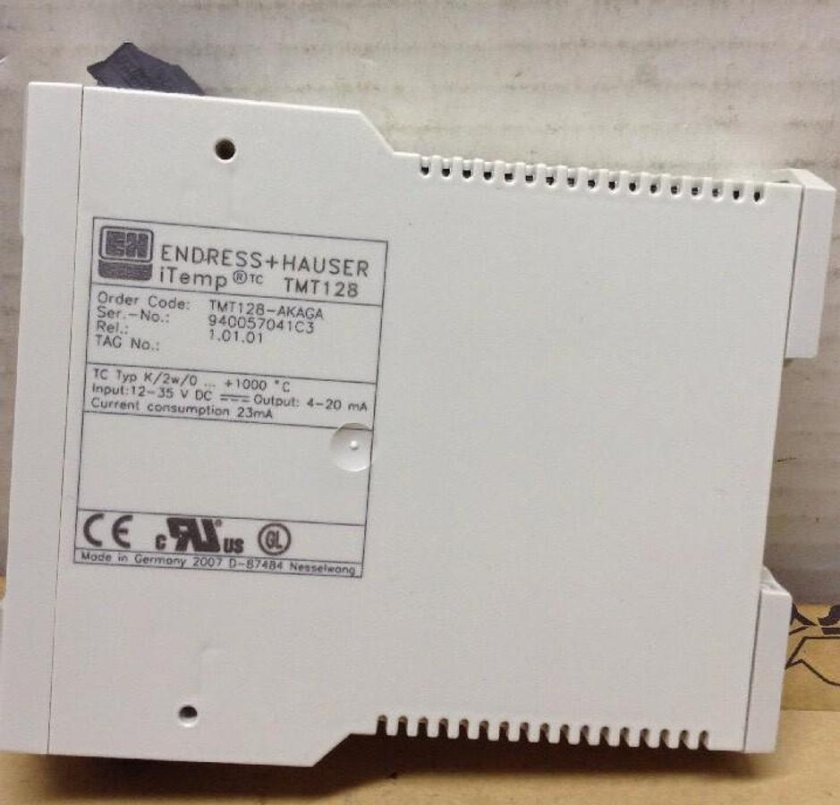 Endress + Hauser iTemp,TMT128-AKAGA, Temperature Transmitter