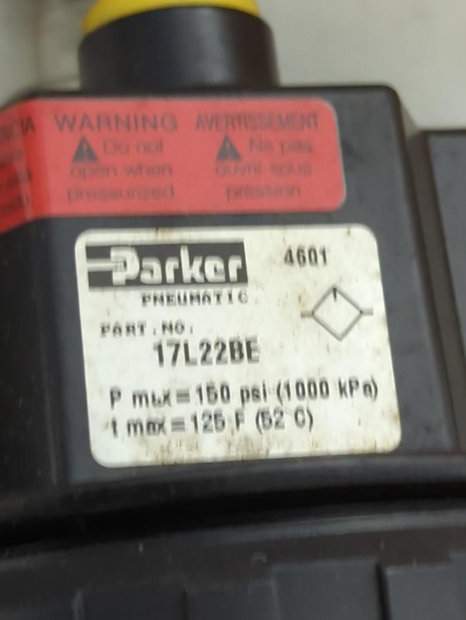PARKER,17L22BE,3/8 INCH LUBRICATOR NOS