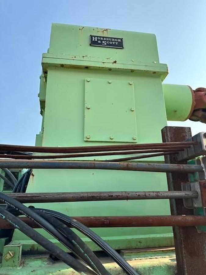 Used Horsburgh & Scott,Mark II Helical Speed Reducer 121:1 Ratio 15HP