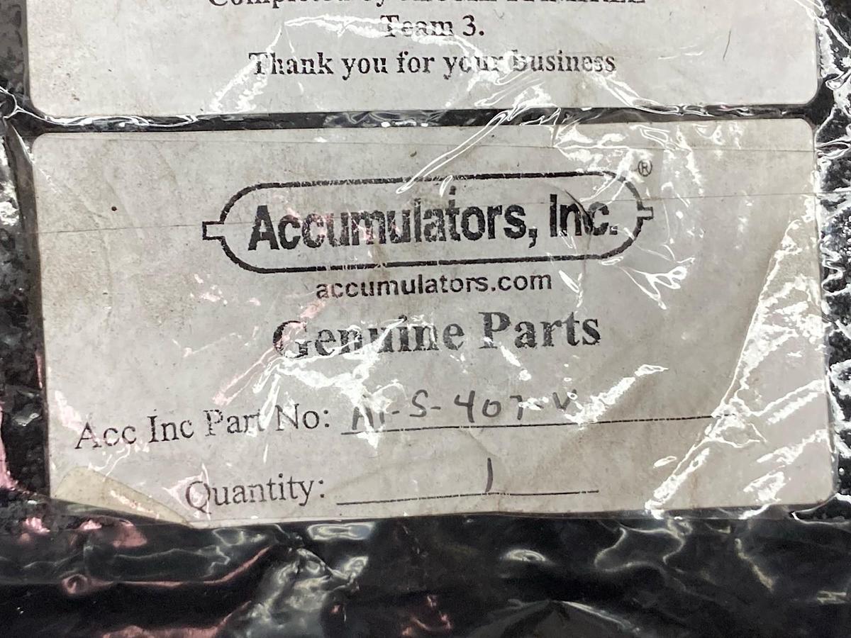 Accumulators Inc,A1-S-407-V,Genuine Parts Assembly