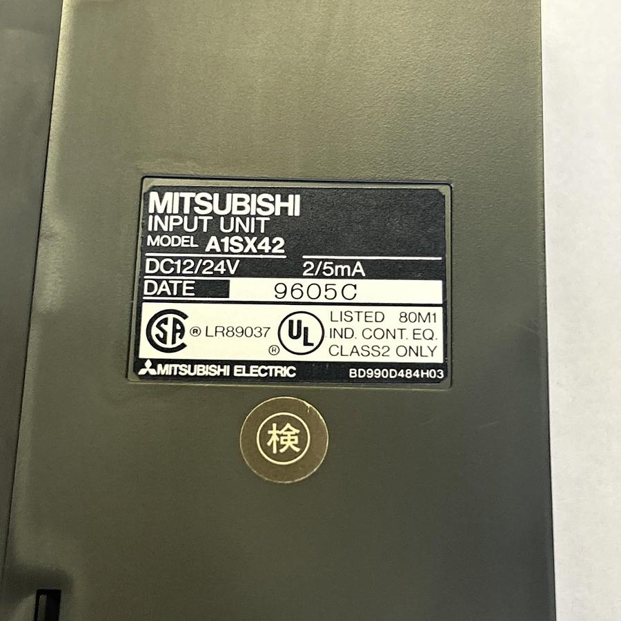 Used MITSUBISHI,A1SX42,INPUT MODULE