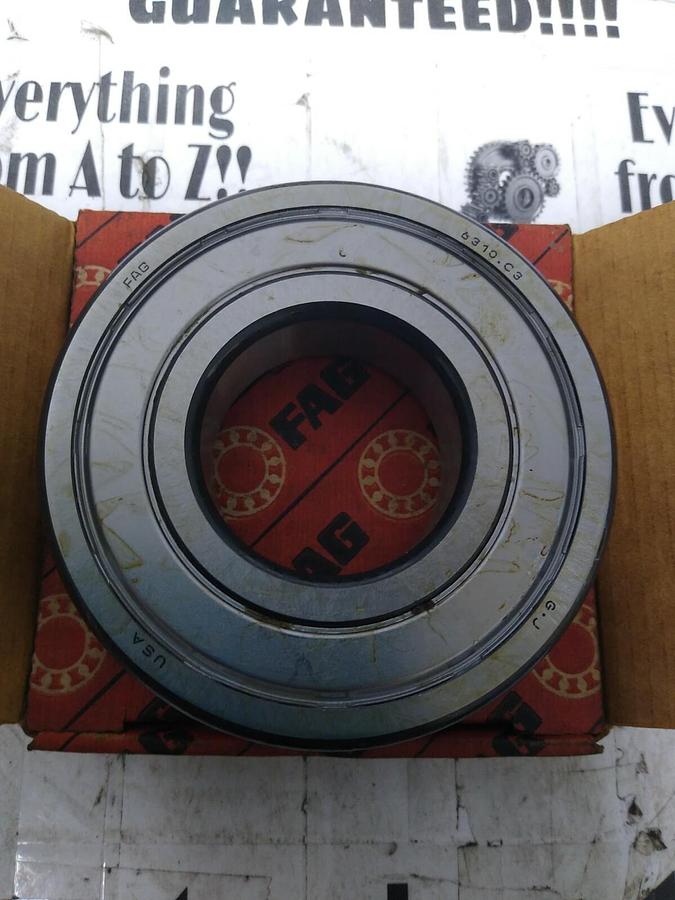 FAG,6310/C3,DEEP GROOVE BALL BEARING NOS