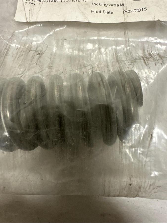 Used Unknown,PS233908,Stainless Steel Spring 17-7 PH