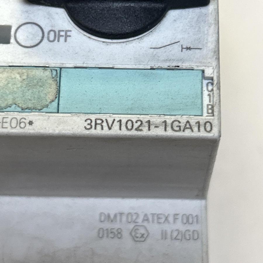 Used SIEMENS,3RV1021-1GA10,MOTOR STARTER