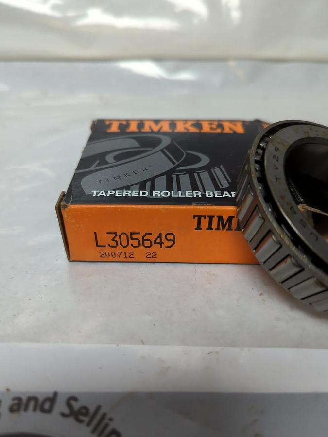 TIMKEN,L305649,ROLLER BEARING CONE NOS