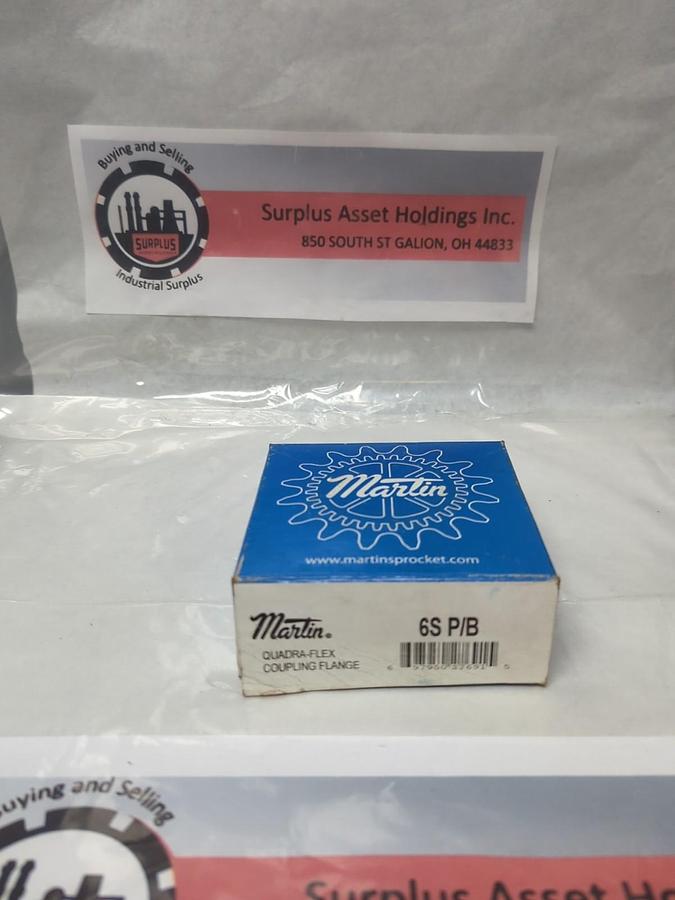 MARTIN,6S P/B,QUADRA-FLEX COUPLING FLANGE NOS
