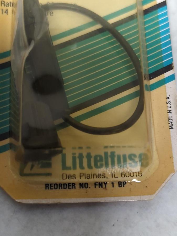 LITTELFUSE,FNY 1BP,INLINE FUSEHOLDER FOR GLASS FUSES 20 AMP 14 GAUGE LOT OF 2