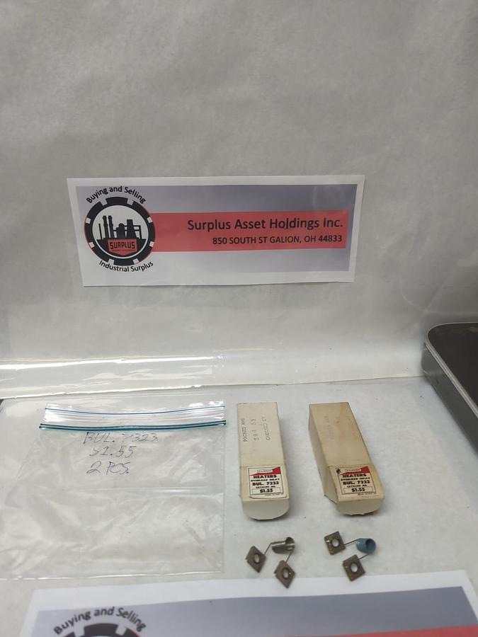 JOSLYN CLARK,S1.55,OVERLOAD HEATER ELEMENT LOT OF 2 NOS