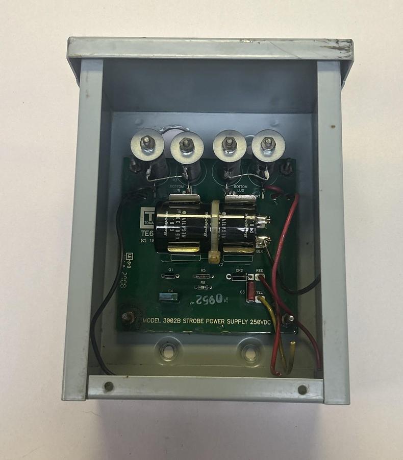 Used POWER STROBE,MODEL 3000,ENCLOSURE W/ 3200B POWER SUPPLY