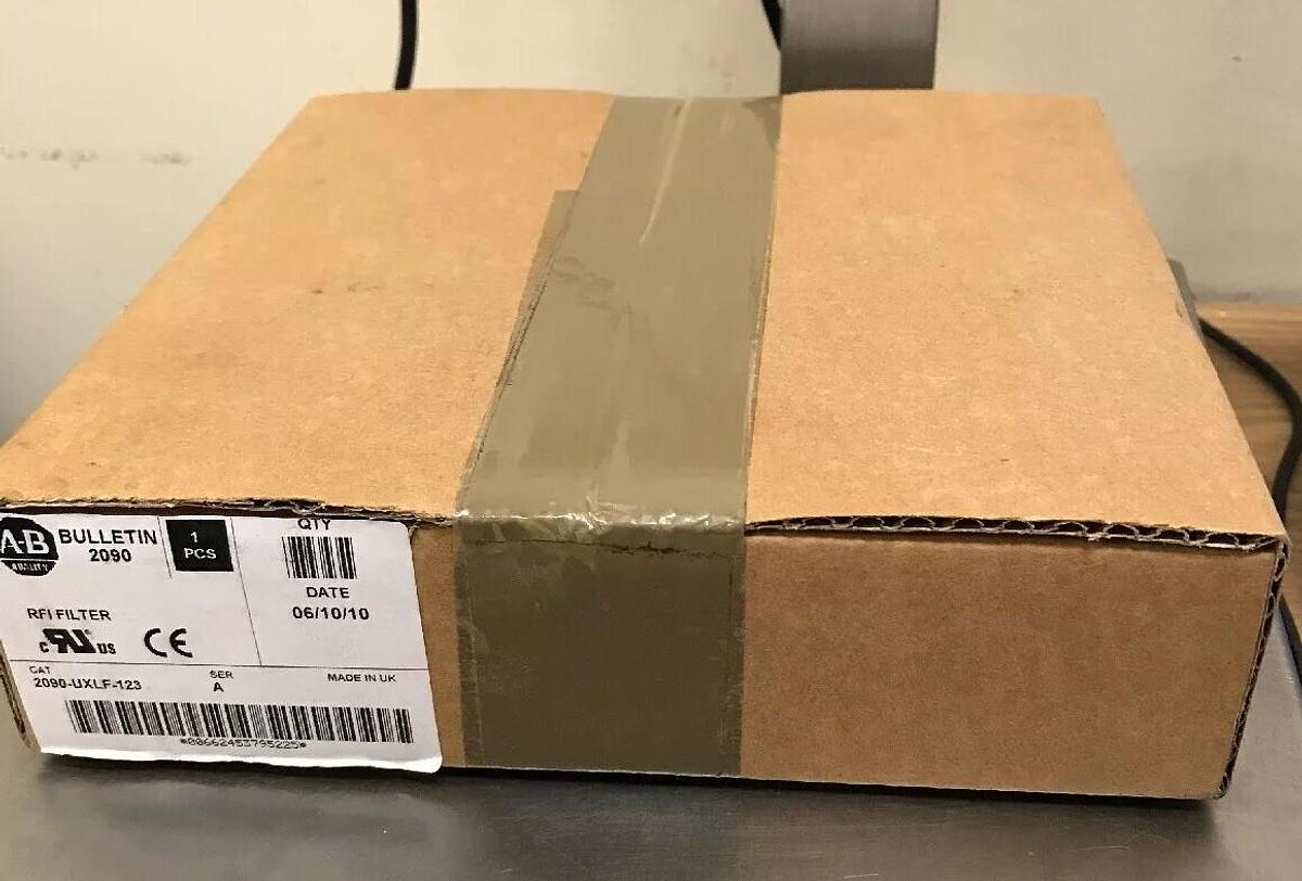 Used Allen Bradley,2090-UXLF-123 RFI,Filter Factory Sealed Box