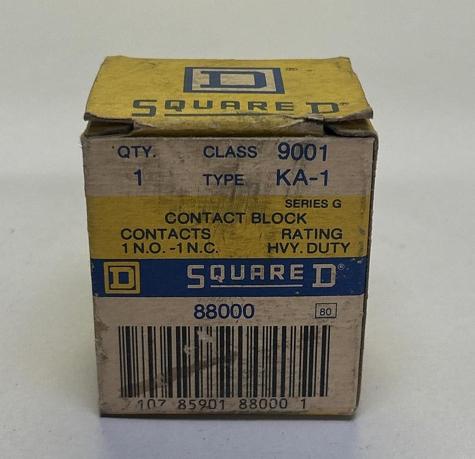 SQUARE D,9001KA-1,CONTACT BLOCK NOS