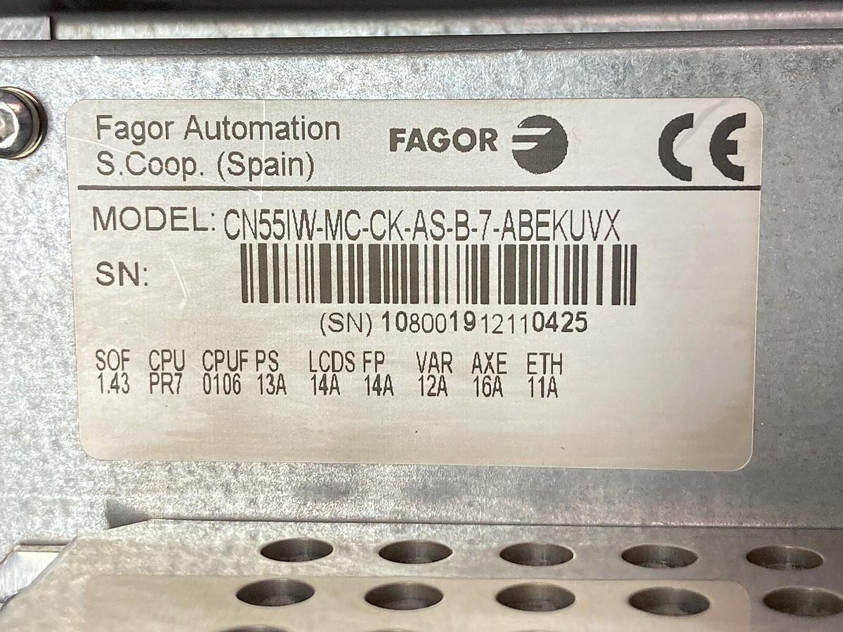 Fagor,CN55IW-MC-CK-AS-B-7-ABEKUVK,Power Axis System Screen