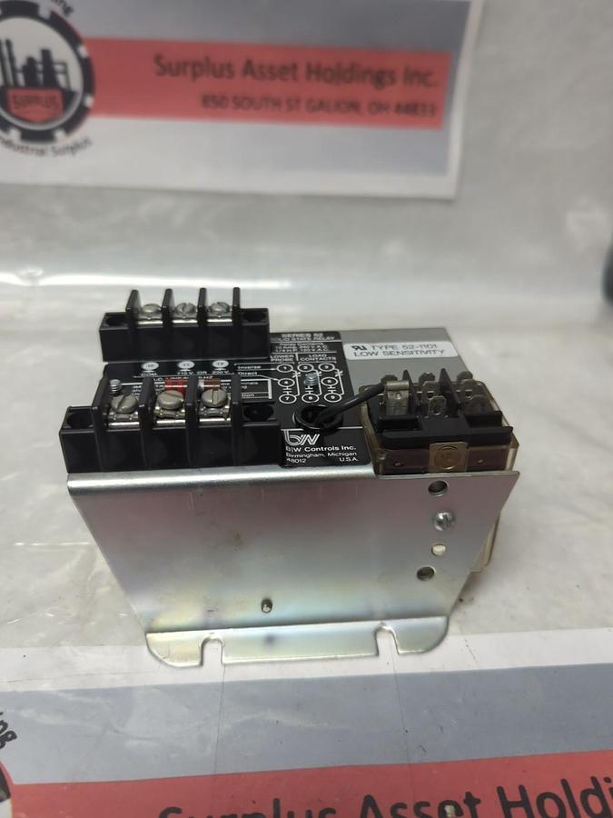 Used B/W CONTROLS,52-1101,SERIES 52 SOLID STATE RELAY LOW SENSITIVITY 10 A PRE-OWNED