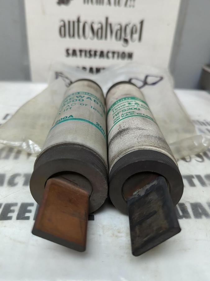 GOULD SHAWMUT,RFS-200,RENEWABLE FUSES LOT OF 2 NOS