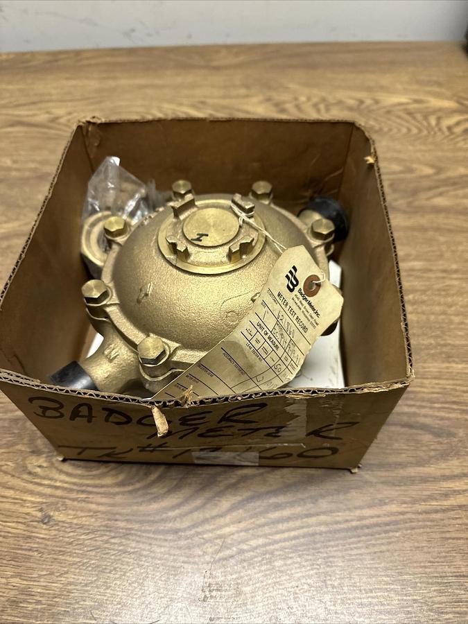 Badger,1" SC,Water Meter W/O Register