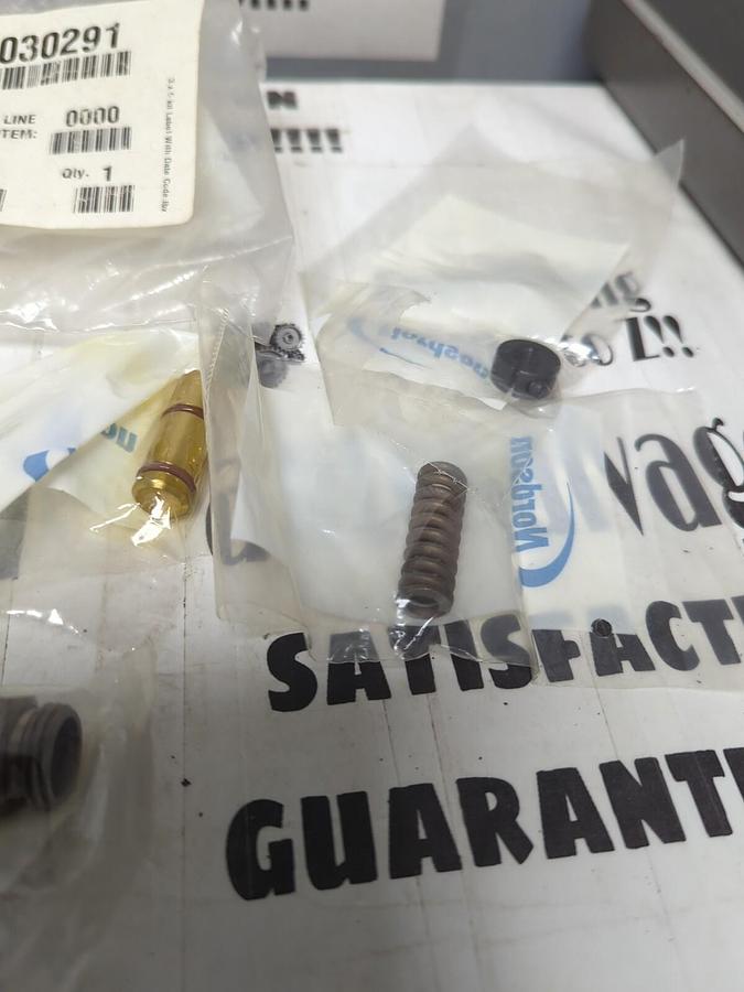 Used NORDSON,1030291,HOT MELT CONTROL VALVE REBUILD KIT NEW