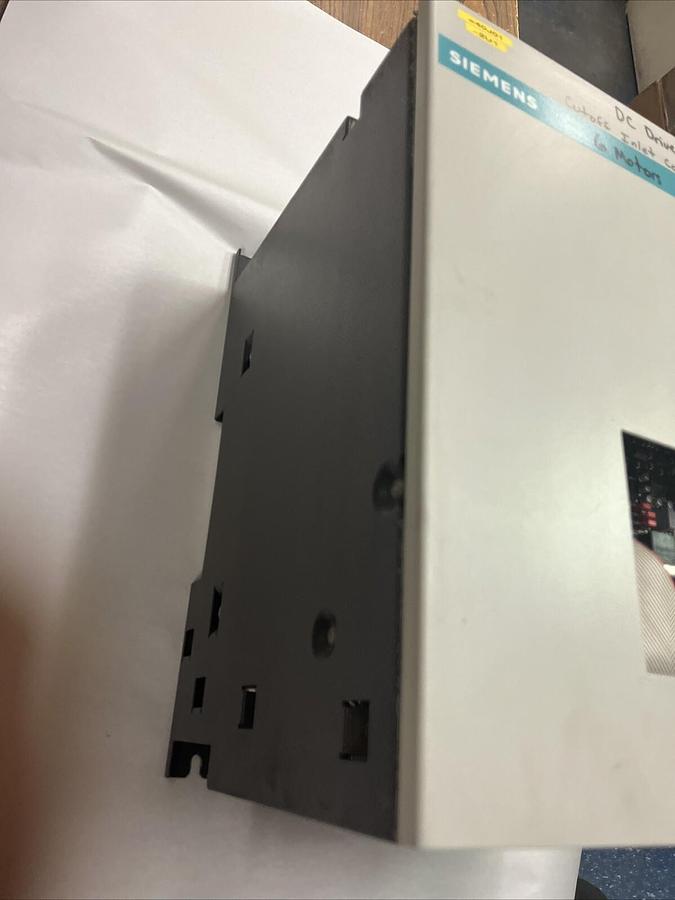 Used SIEMENS,6RA2418-6GV62-0,SIMOREG CONVERTER DRIVE