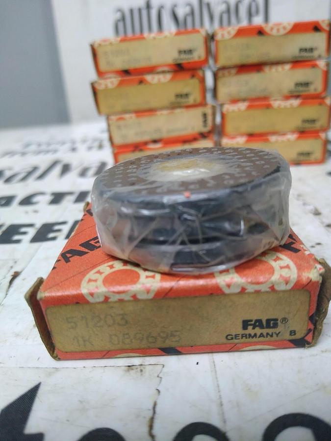 FAG,51203,THRUST BALL BEARING LO TO F 9 NOS
