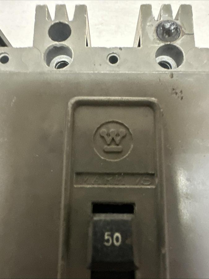 Used Westinghouse,HFB3050L3,50 Amp 3 Pole Circuit Breaker