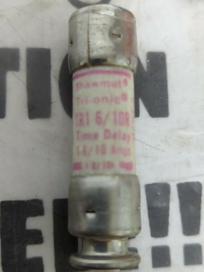 GOULD SHAWMUT,TR1-6/10R,TRI-ONIC FUSE BOX OF 5 NOS