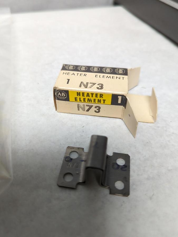 ALLEN BRADLEY,N73,THERMAL OVERLOAD HEATER ELEMENT LOT OF 6 NOS