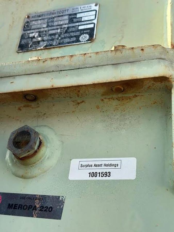 Used Horsburgh & Scott Mark 2 Helical Speed Reducer Gearbox