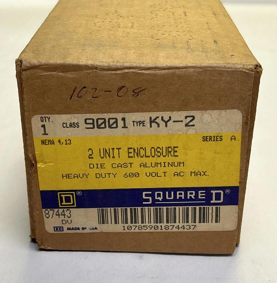 SQUARE D,9001KY2,ALUMINUM ENCLOSURE NEW