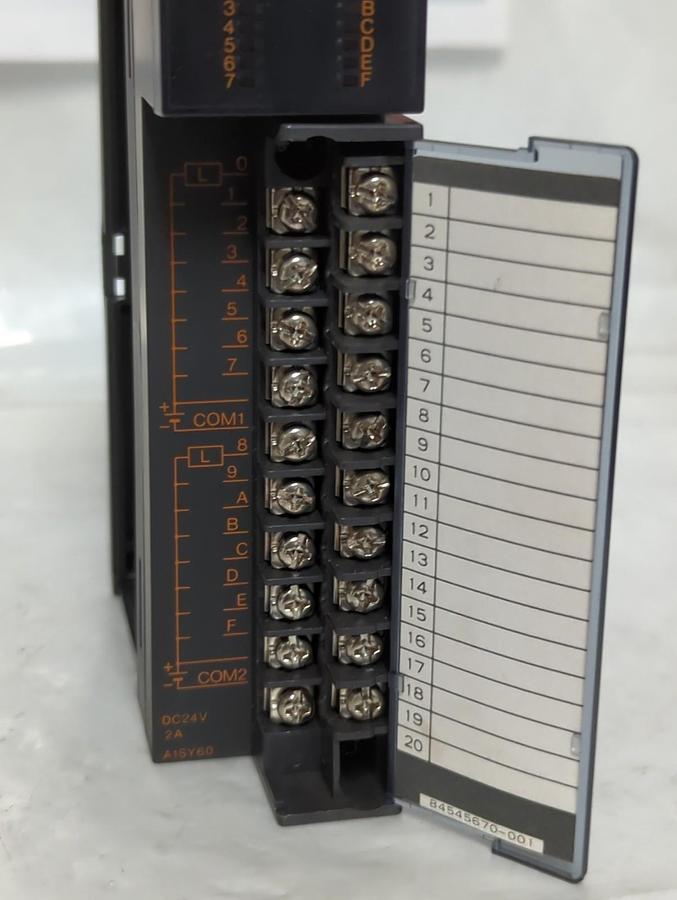 Used MITSUBISHI,A1SY60,OUTPUT MODULE UNIT PRE-OWNED
