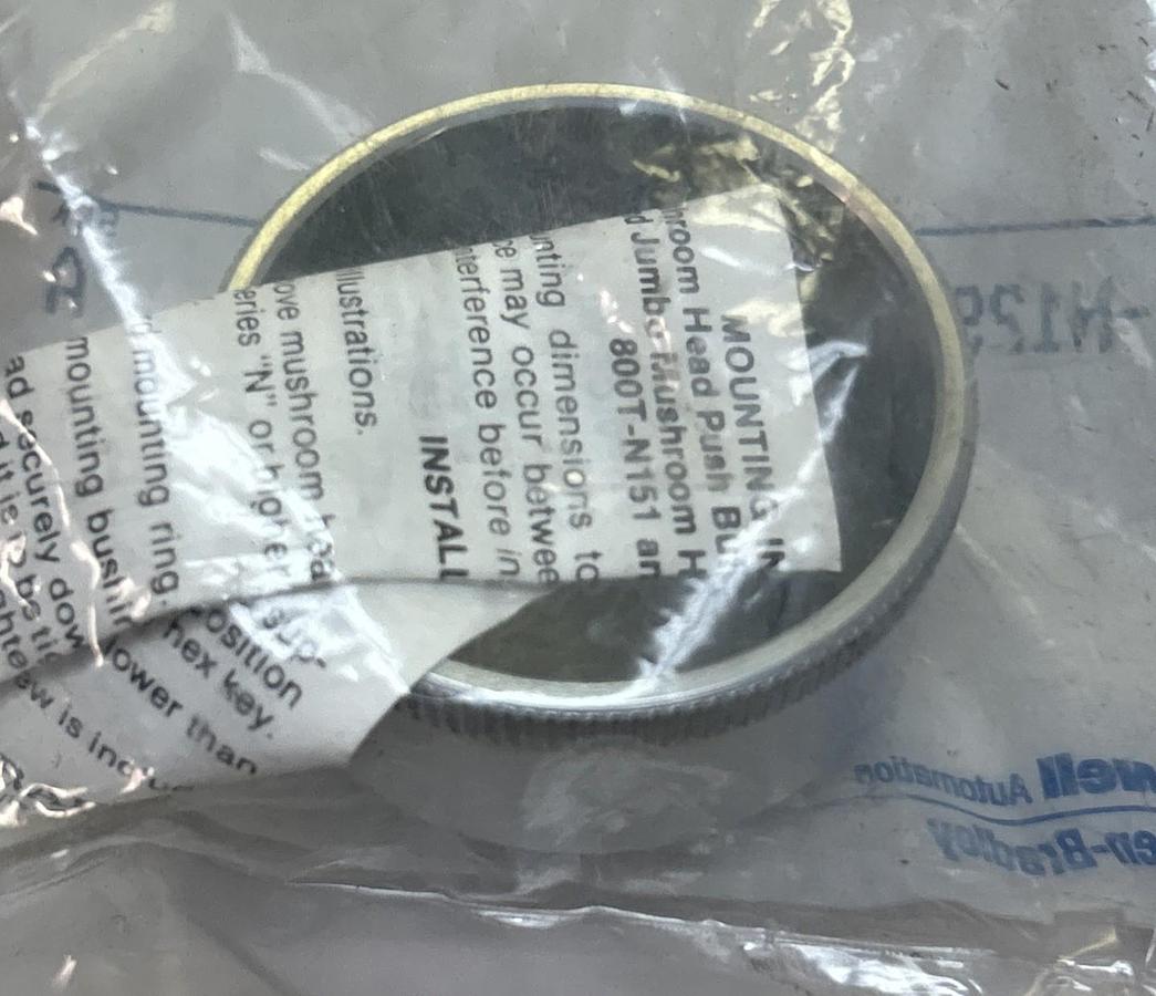 ALLEN BRADLEY,800T-N129,MUSHROOM HEAD GUARD LOT OF 2 NEW