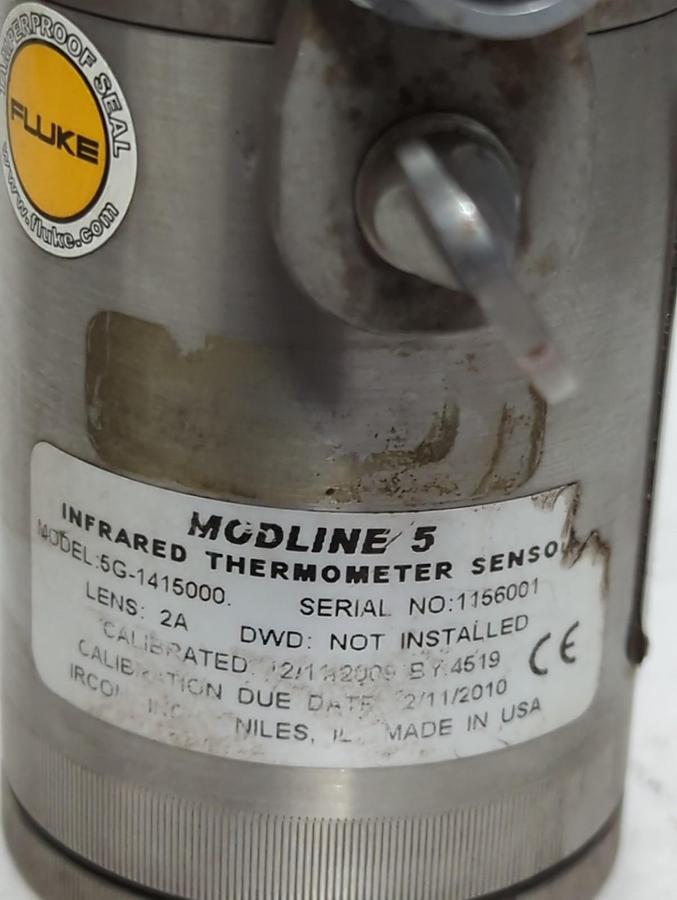 Used IRCON MODLINE,5G-1415000,INFARED THERMOMETER SENSOR PRE-OWNED