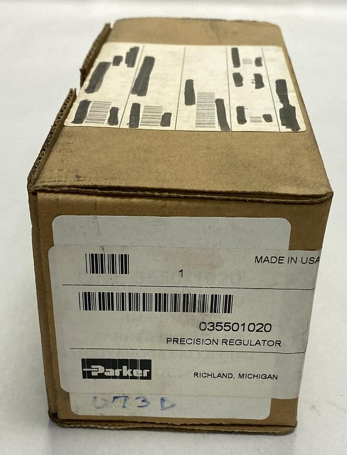 PARKER,35501020,PRECISION REGULATOR 1/4 INCH  1/2-30PSIG NOS