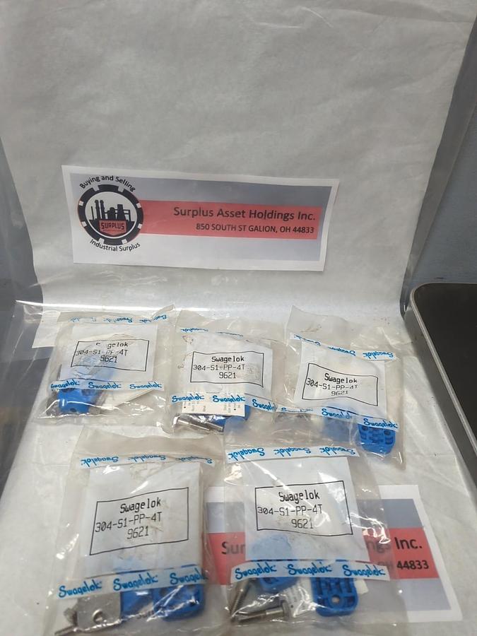 SWAGELOK,304-S1-PP-4T,SUPPORT KIT LOT OF 5 NOS