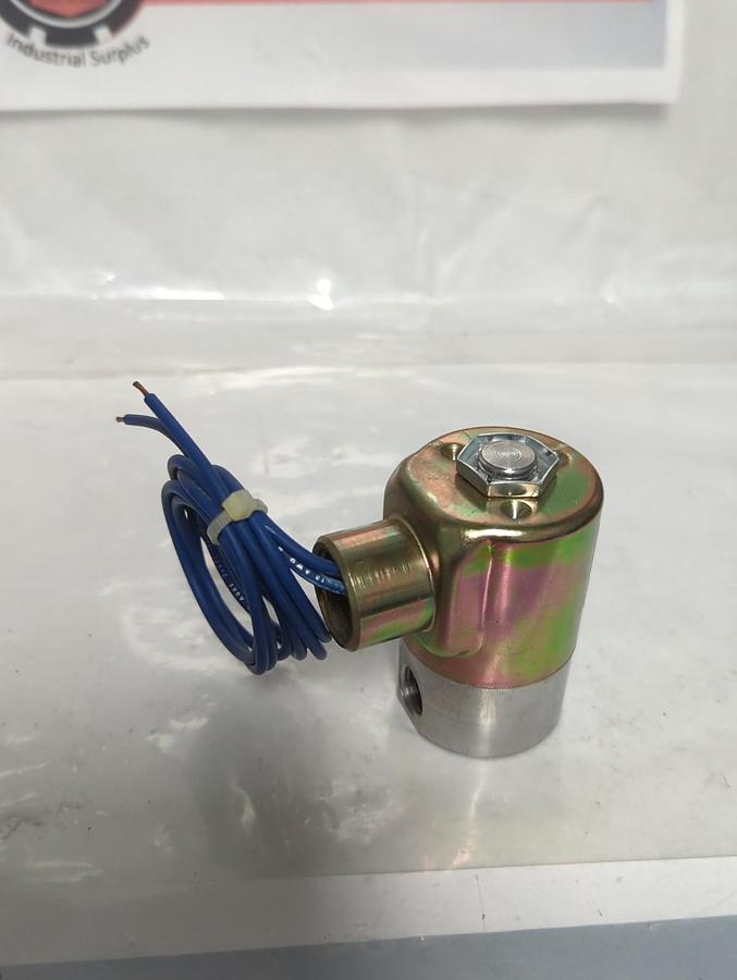 VERSA,ESM-2301-80-120V60,SOLENOID VALVE PSI 0-100 12W NOS