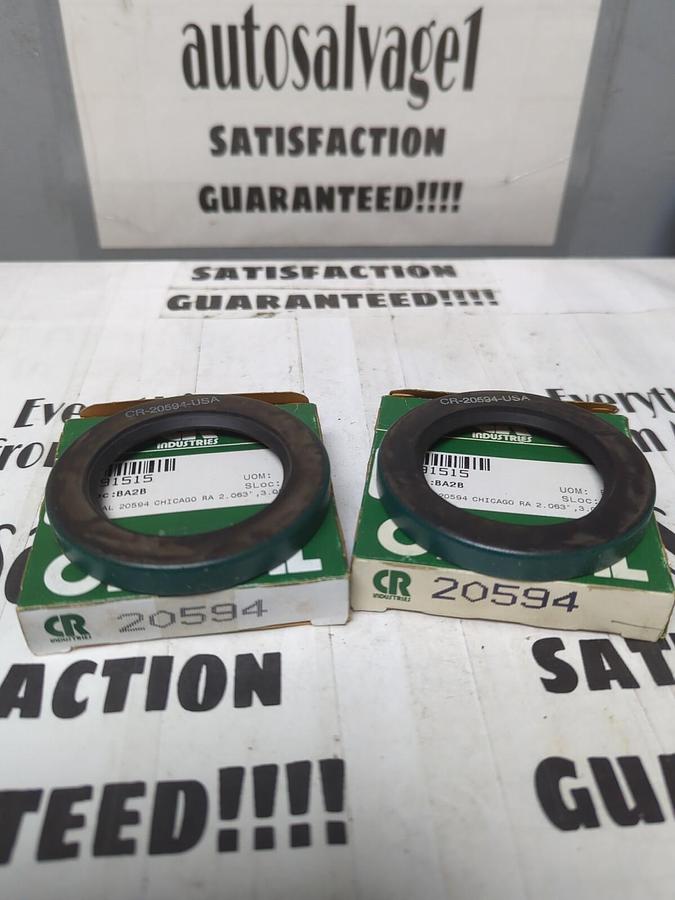 CHICAGO RAWHIDE,20594,OIL SEALS 2.063 IN X 3.005 IN LOT OF 2 NOS