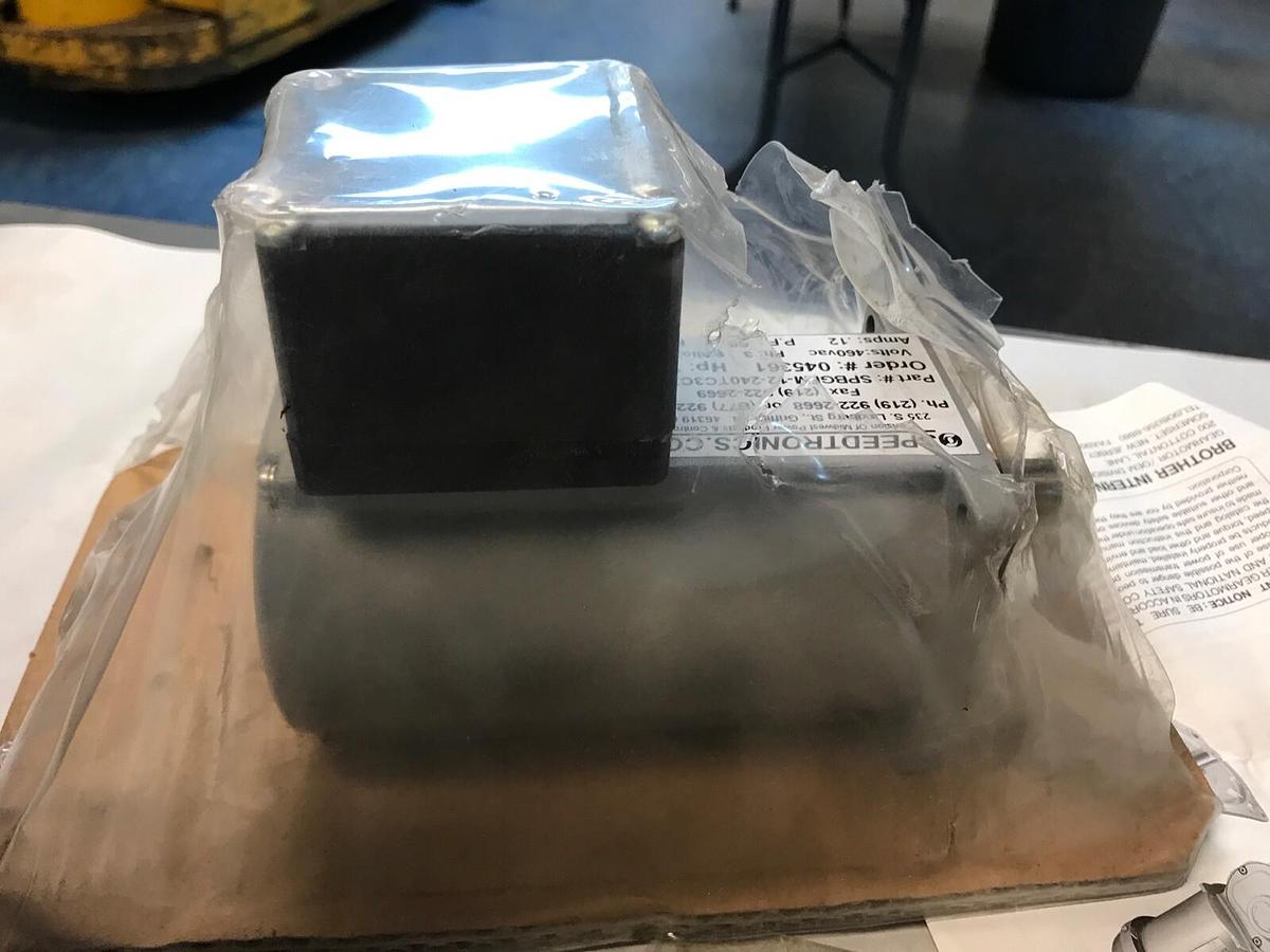 Brother,GTR GF12N240BMLC3C,GearMotor HP1/50 460V Ratio 240:1